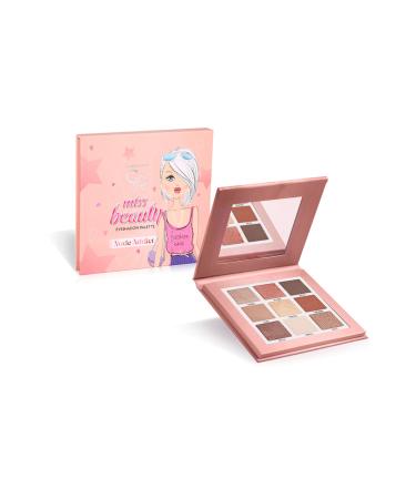 Golden Rose Miss Beauty Eyeshadow Palette Nude Addict