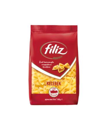 F L Z Filiz Butterfly Pasta 500 Gr (12 PIECES)