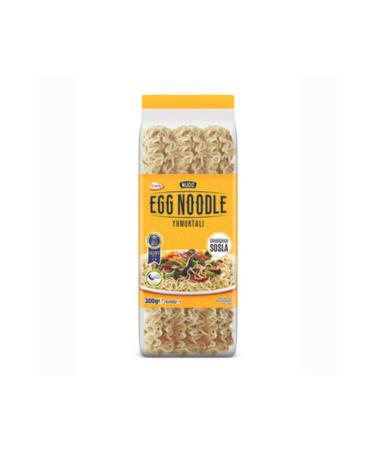 Nudo Curly Table Noodles with Egg 300 Gr (5 PIECES)