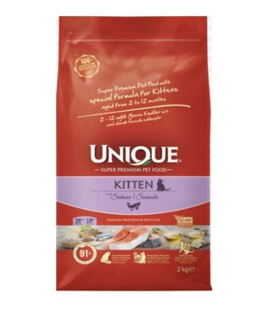 Unique Kitten Salmon Cat Food 2 Kg