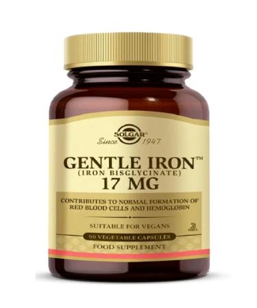 Solgar Gentle Iron 17mg Kps - Buy Online on GoSupps.com