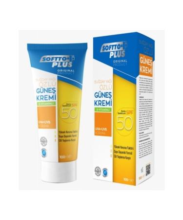 Softto Plus Wheat Extract Sun Cream Spf50 100 ml KeyProduct474