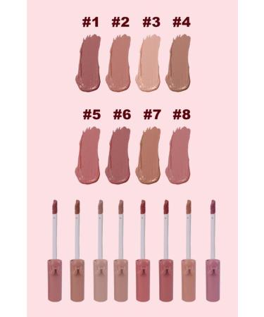 IMAN OF NOBLE Hat Design 8-Piece Liquid Lipstick Set - Buy Online on GoSupps.com