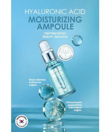 Esfolio Hyaluronic Acid Moisturizing Care Serum Hyaluronic Acid Moisturizing Ampoule 30 Ml - Buy Online on GoSupps.com