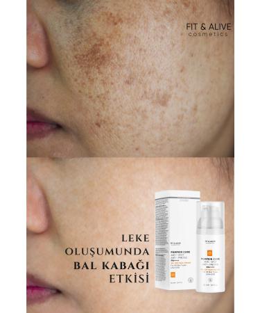 Fit & Alive Fitalive Special Brightening Pumpkin Sun Cream for Spotted Skin Spf 50 (ANTI SPOT & ANTI FRECKLES) - Buy Online on GoSupps.com