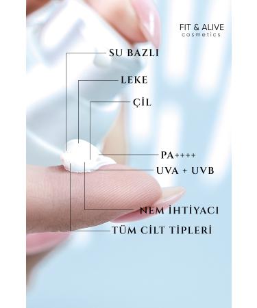 Fit & Alive Fitalive Special Brightening Pumpkin Sun Cream for Spotted Skin Spf 50 (ANTI SPOT & ANTI FRECKLES) - Buy Online on GoSupps.com