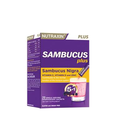 Nutraxin Sambucus Plus 20 Effervescent Sachet