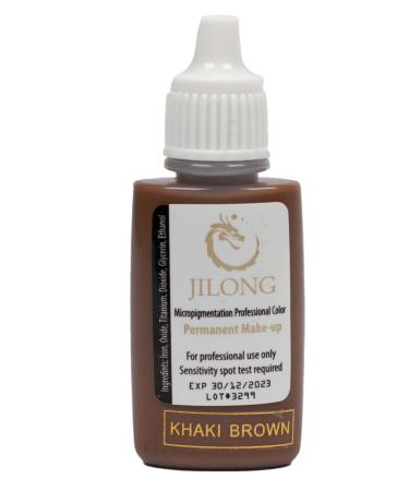 Jilong Permanent Makeup Pigment Khaki Brown 25 ML