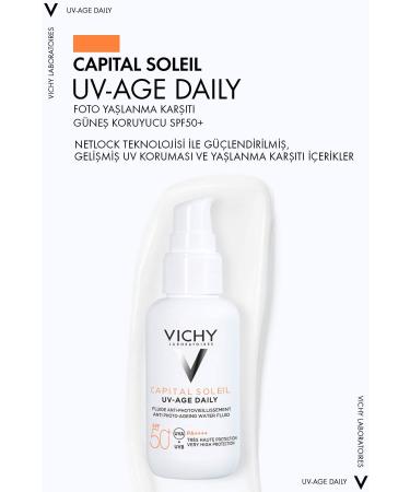Vichy High Protection Capital Soleil Uv Age Daily Spf50 Face Sun Cream 40 ml. - Buy Online on GoSupps.com