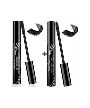 Golden Rose Volume Effect Black Mascara - Essential High Definition&liftup&great Volume Mascara X 2 Pieces