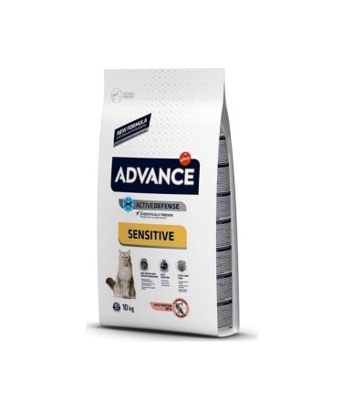 Advance Sensitive Adult Cat Food with Salmon 10 Kg