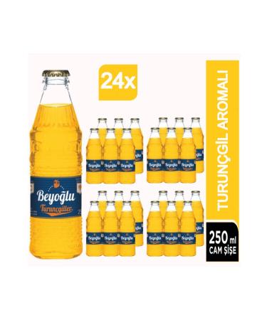 Beyo lu Orange Flavored Soda 24x250 ml