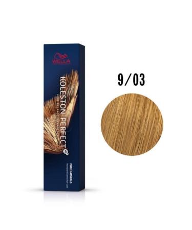 Wella Koleston Perfect Super Extra Light Natural Golden Blonde Permanent Hair Dye 9/03 60/ML DKProduct241