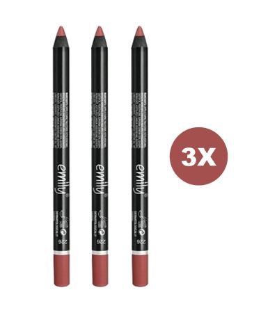 Golden Rose Emily Lip Pencil No:226 - 3 Pieces