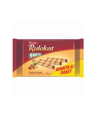 lker Rulokat 9 Layers Hazelnut Cream 204 G (1 PIECE)
