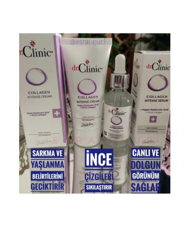 Dr. Clinic Dr.clinic Intensive Collagen Skin Tightening Serum Vegan Hyaluronic Acid -30 - Buy Online on GoSupps.com