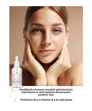 Jeuvenile Hyaluronic Acid 2% Serum - Intensive Moisturizer (Hyaluronic Acid ProvitaminB5 VitaminB3 Panthenol) - Buy Online on GoSupps.com