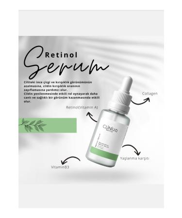 cliniva Anti-Aging and Anti-Wrinkle Retinol & Collagen Serum 30ML - Buy Online on GoSupps.com