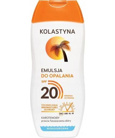 Kolastyna Sun lotion Kolastyna protective and waterproof SPF 20 SPF 200 ml