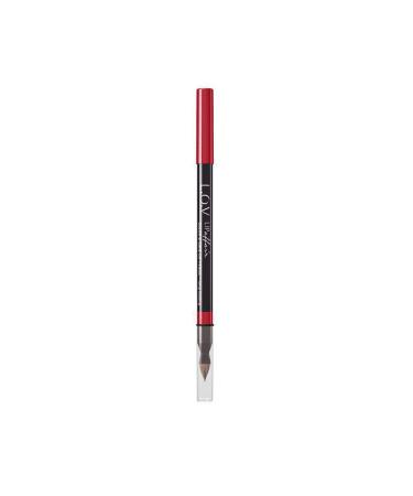 LOV Lipaffair Color & Care Lip Pencil 560 - Red