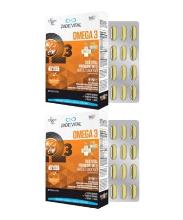 Zade Vital Omega3 Forte 40 Capsules 2 Pieces
