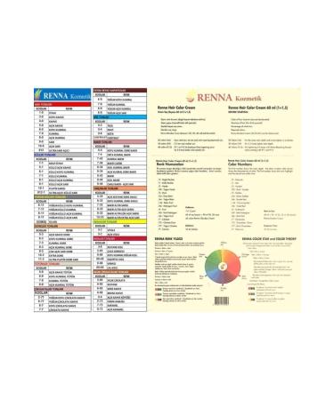 Renna Tube Dye 60 ml Intense Ash Dark Blonde 6-11 - Buy Online on GoSupps.com