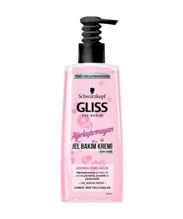 Gliss Weightless Gel Hair Care Conditioner Instant Shine