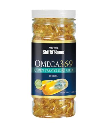 Shiffa Home Omega 3-6-9 100lu 1000 Mg 3 Pieces
