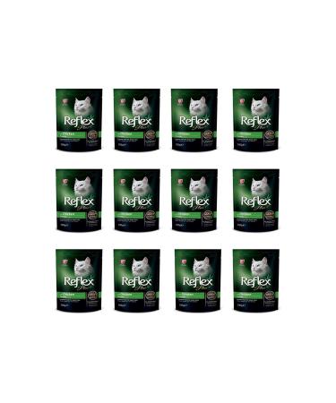 Reflex Chicken Pounch Cat Canned Food 100 Gr X12 Pieces