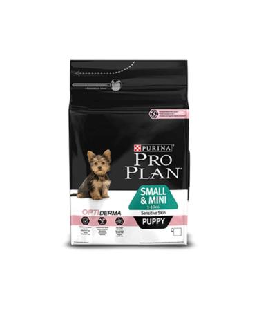 Pro Plan Purina Pro Plan Small & Mini Puppy Sensitive Skin With Optiderma Rich Salmon Meat Content 3kg