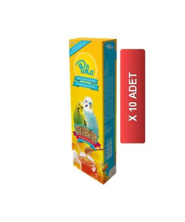 Polo Honey Egg Budgie Crackers 3 Pieces (10 Pack)