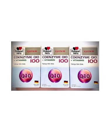 Doppelherz Coenzyme Q10 + Vitamins 100 30 Capsules*3 Pieces Skt:06.2022