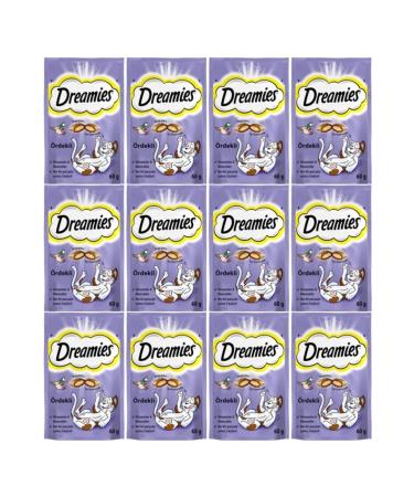 Dreamies Cat Reward Food Duck 60 Gr 12 Pieces