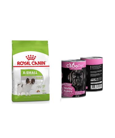 Royal Canin Adult Xsmall Dog Food 3 Kg + Canned Dog Food 415 Gr (original)