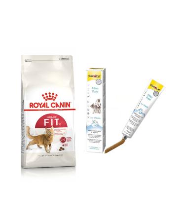 Royal Canin Fit 32 Cat Food 4 Kg + Gimcat Kitten Paste 50 Gr (original)