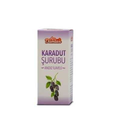 Bee Drops Black Mulberry Syrup with Arbutus Addition 50 Gr