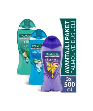 Palmolive Shower Gel Aroma Sensations Series 500mlx3 Pieces
