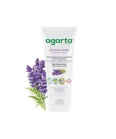 Agarta Natural Lavender Skin Care Cream 75 Ml