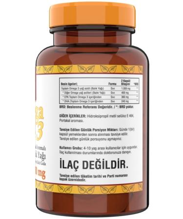 Ncs Omega 3 Fish Oil 500 Mg Epa Dha 102 Softgel Orange Flavored Special for Children - Buy Online on GoSupps.com
