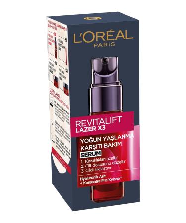 L'Oreal Paris Moisturizing Skin Care Serum - Dermo Expertise Revitalift Laser X3 30 ml - Buy Online on GoSupps.com