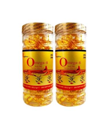 Omega 3 Fish Oil 2 Boxes 400 Soft