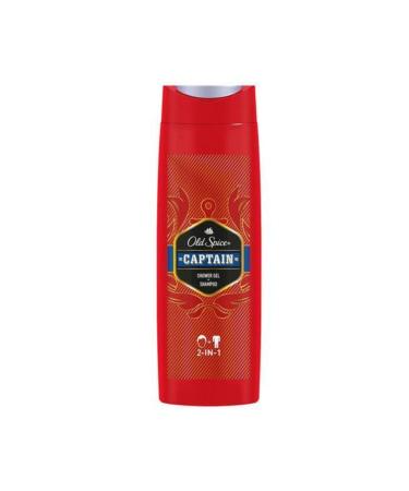 Old Spice Shower Gel + Shampoo Captain 400 Ml *6