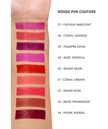 Yves Saint Laurent Rouge Pur Couture Satin Shine Iconic Lipstick 50 - Rouge N on 3365440332058 - Buy Online on GoSupps.com