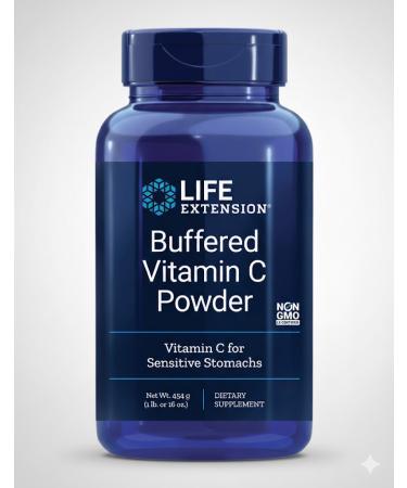 Life Extension Buffered Vitamin C Powder 16 oz (454 g) - Buy Online on GoSupps.com