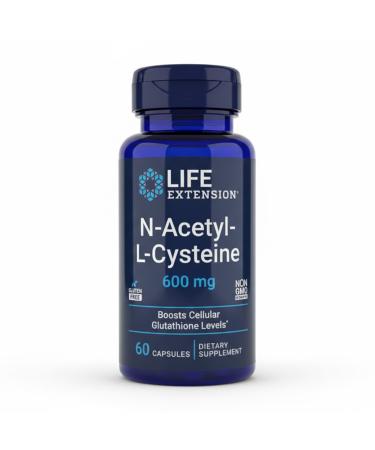 Life Extension N-Acetyl-L-Cysteine 600 mg 60 Capsules