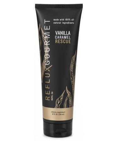Reflux Gourmet - All-Natural Heartburn Relief & Acid Reflux Therapy, Reflux Relief - Natural Supplement for GERD, LPR, Made from All-Natural Ingredients Considered Safe for Children and Pregnant Women Vanilla Caramel Rescu - Buy Online on GoSupps.com