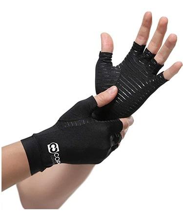 Copper Compression Arthritis Gloves Unisex