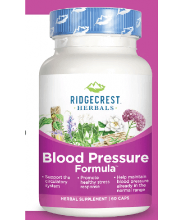  Blood Pressure Formula  Herbal Supplement  60 Vegan Capsules 60 Count (Pack of 1)