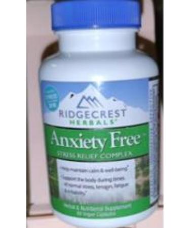  Anxiety Free Stress Relief Complex 60 Vegan Caps