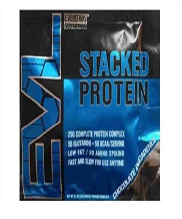 EVLution Nutrition Stacked Whey Protein Sample - Double Chocolate - 37 Gram